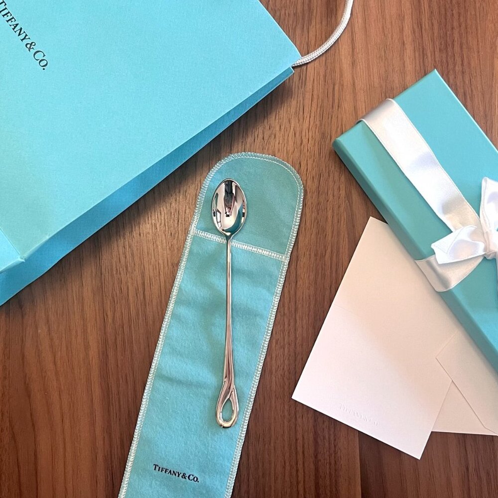 Tiffany & Co. Sterling Silver Infant Feeding Spoon 6 1/8"